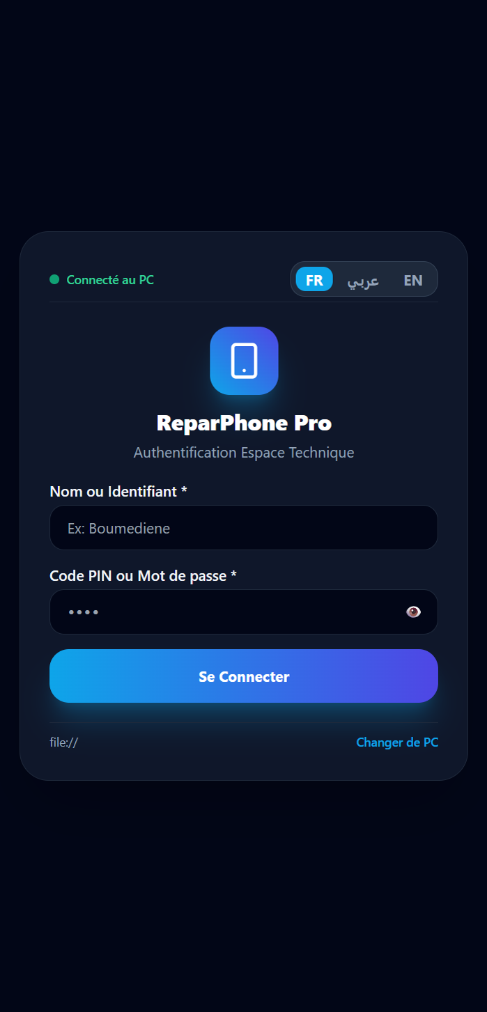 Compagnon Android Intake